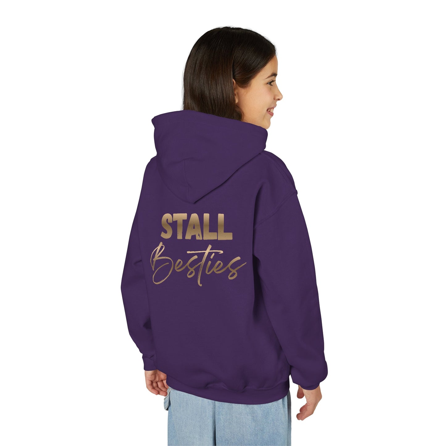 Stall Besties Hoodie für Kinder – Für beste Freundinnen im Stall