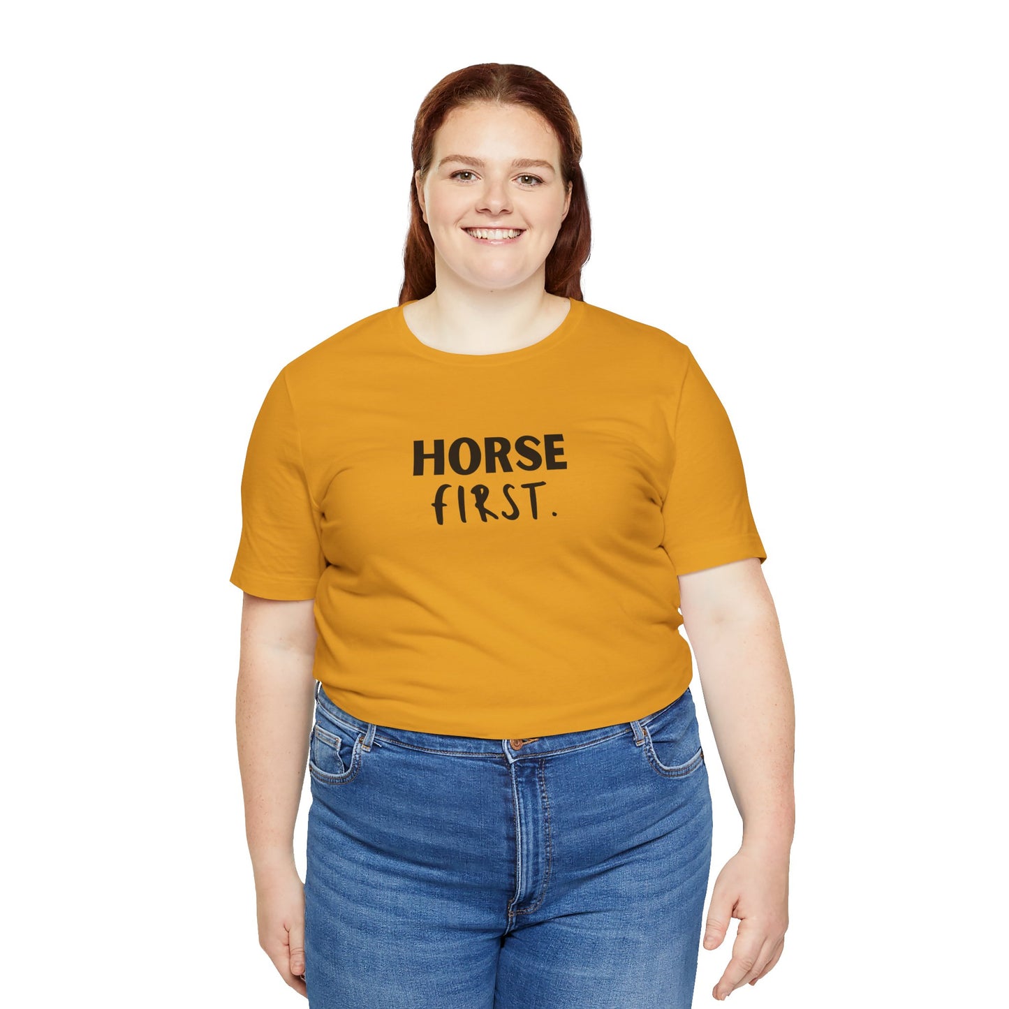Horse First T-Shirt für Damen – Dein Herz schlägt für dein Pferd