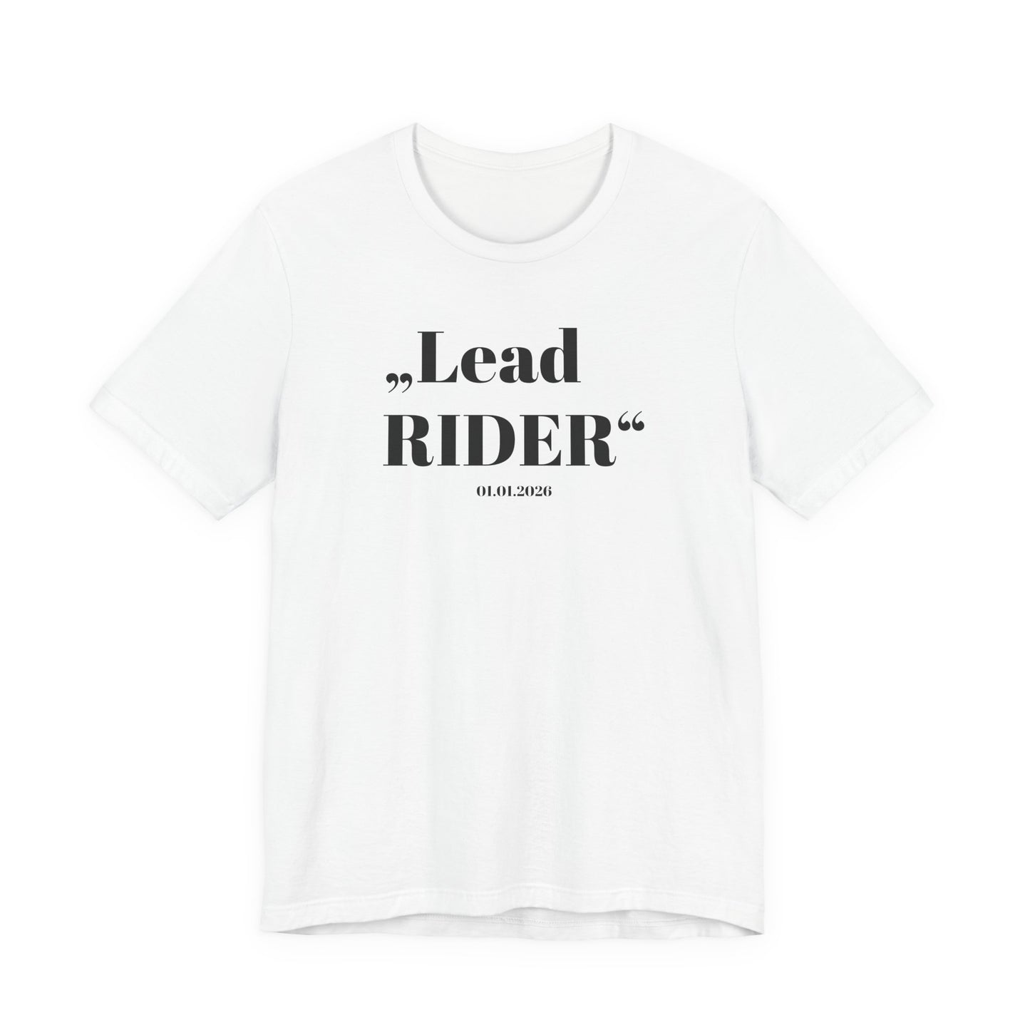 Lead Rider T‑Shirt — Maid of Honor Horse Girl Tee - Bridal Party Equestrian Shirt - Couture Cavalli