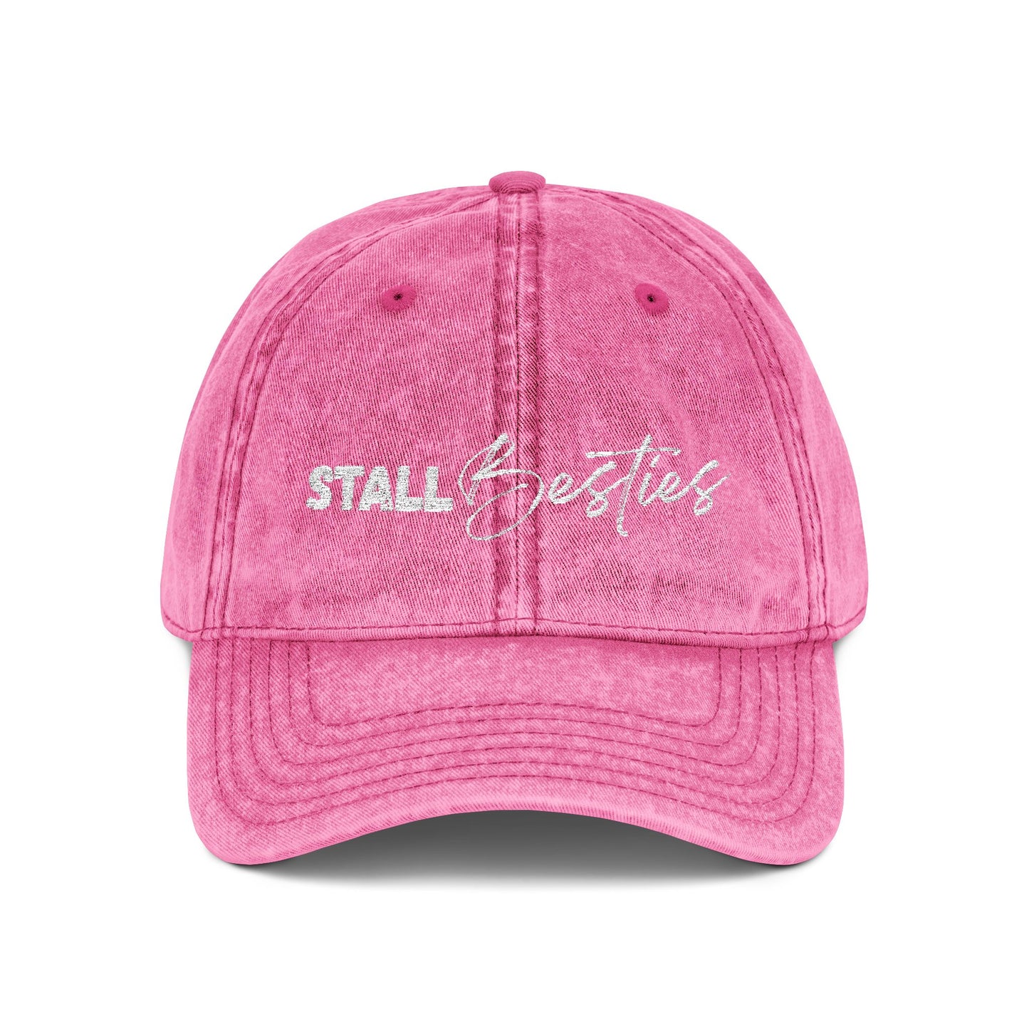 Stall Besties Cap | Vintage Embroidered Baseball Cap