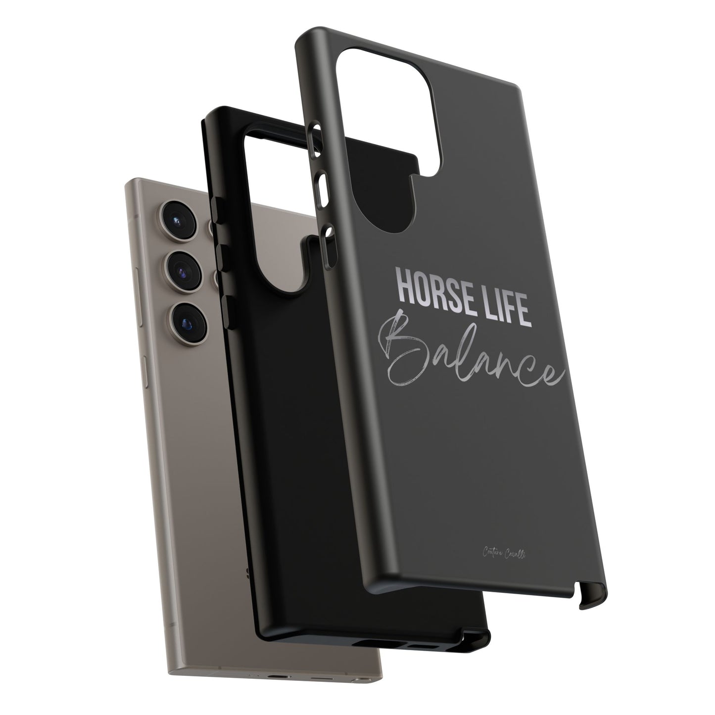 Phone Case — "Horse Life Balance" Tough Protective Case
