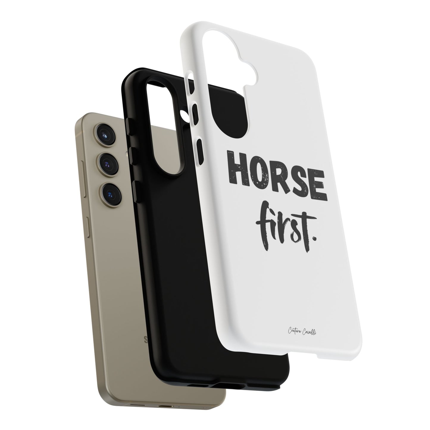 Horse First Phone Case - Equestrian iPhone Protective Cover