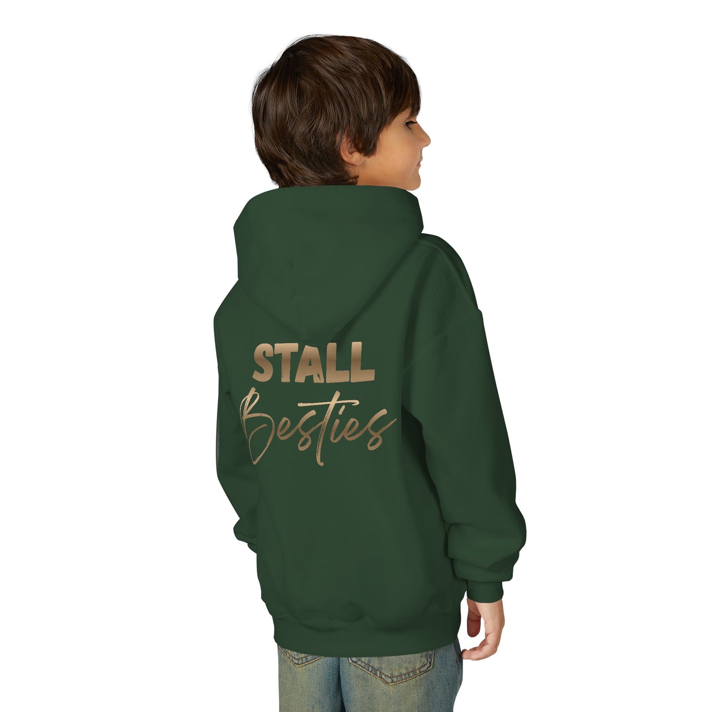 Stall Besties Hoodie für Kinder – Für beste Freundinnen im Stall