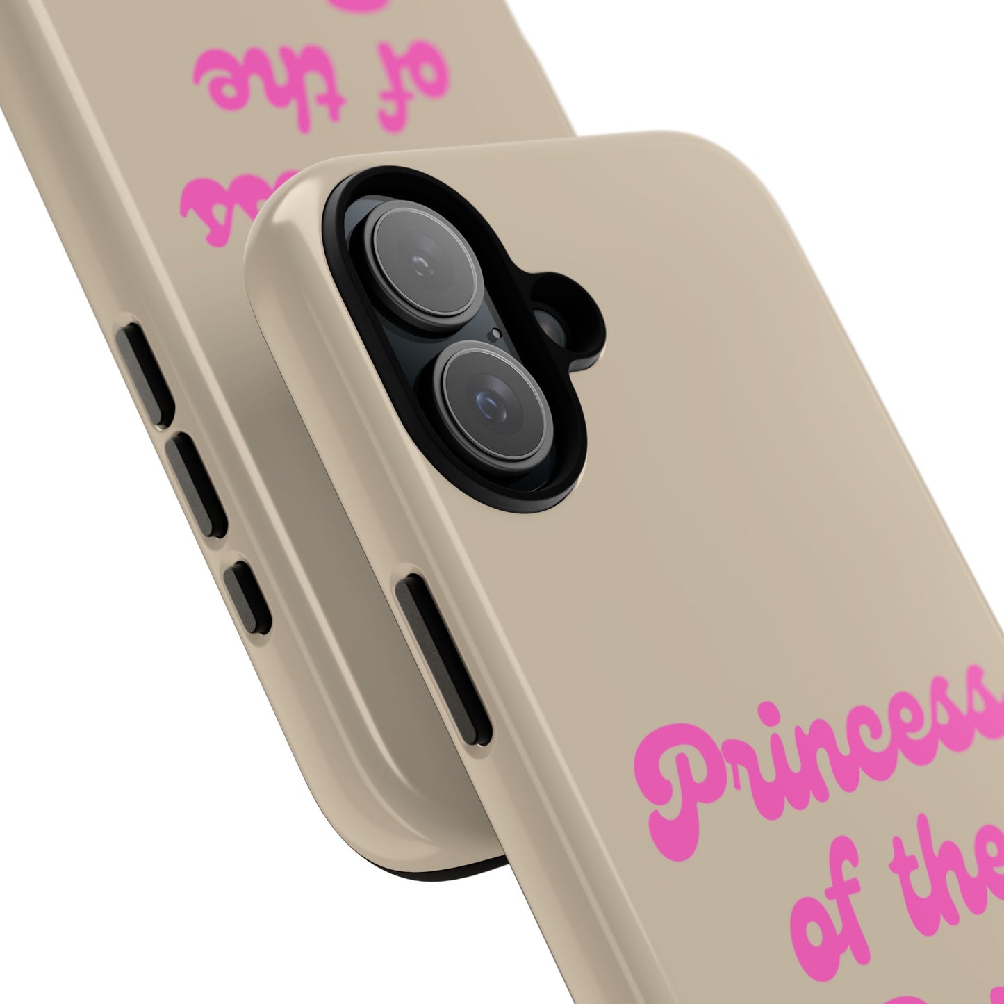 Phone Case — "Princess of the Barn" Pink Script Protective Tough Case