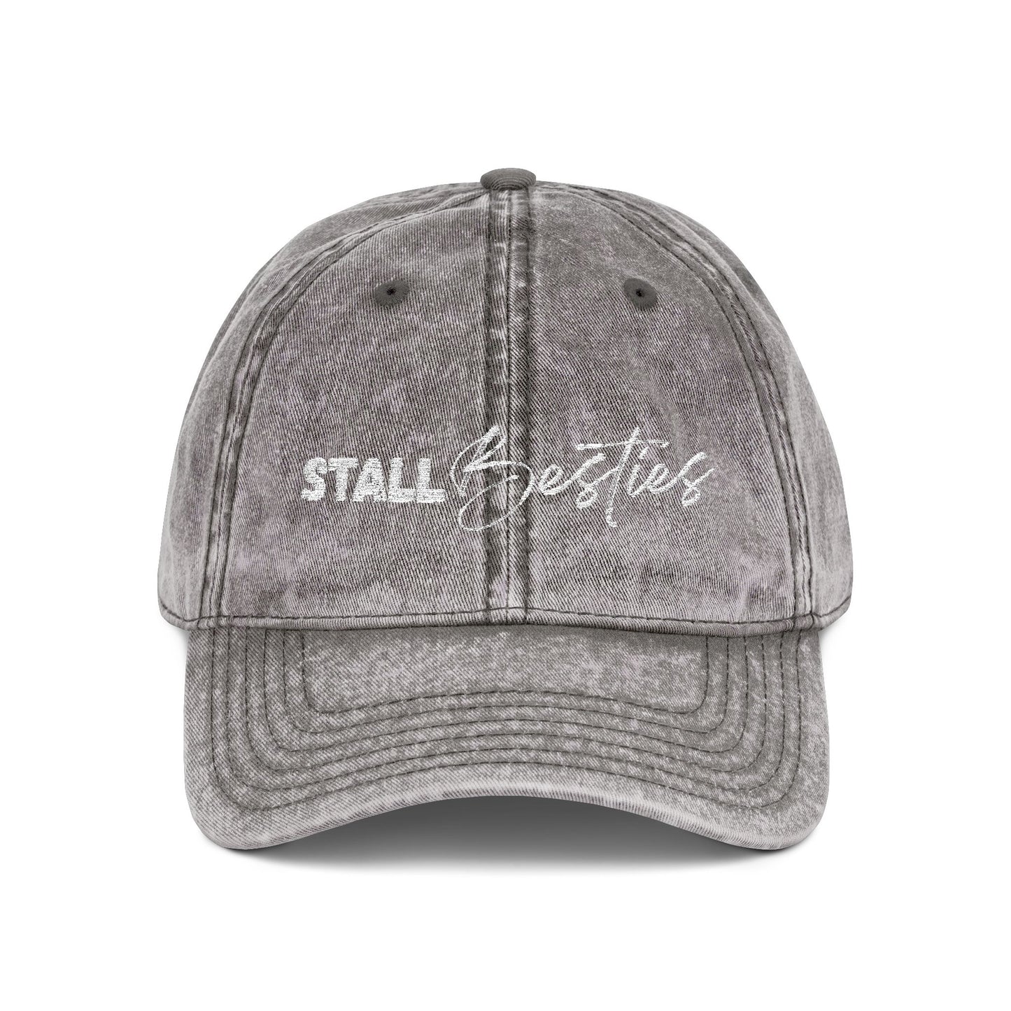 Stall Besties Cap | Vintage Embroidered Baseball Cap