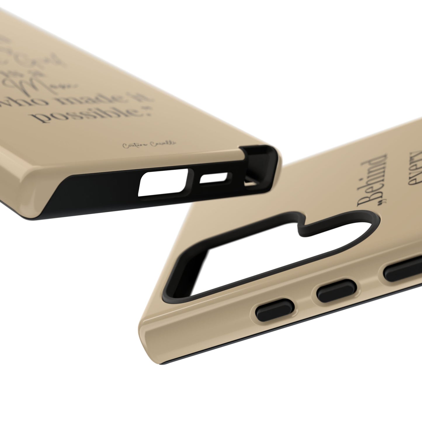 Phone Case — "Behind Every Horse Girl Is a Mom Who Made It Possible" (Equestrian Mom Gift)