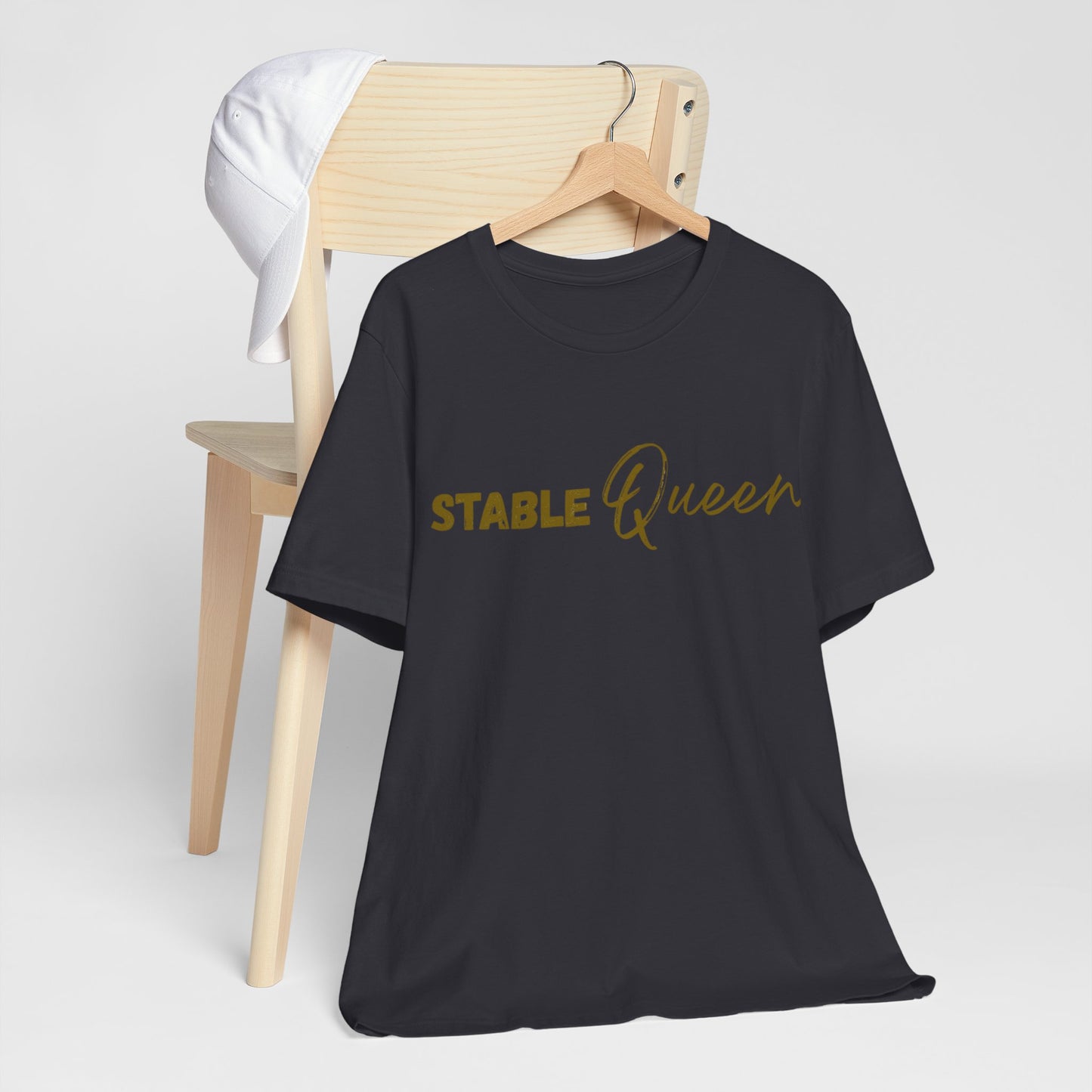 Stable Queen T-Shirt - Trend Statement Shirt für Pferdemädchen I Reitsport Lifestyle Couture Cavalli