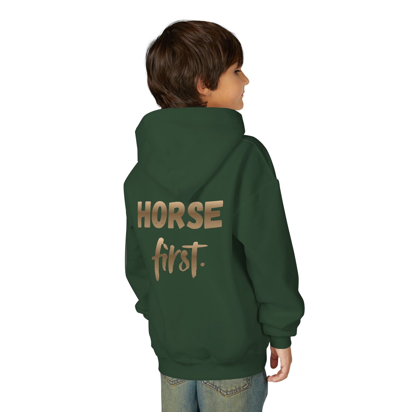 Horse First Kinder-Hoodie – Für kleine Pferdefans