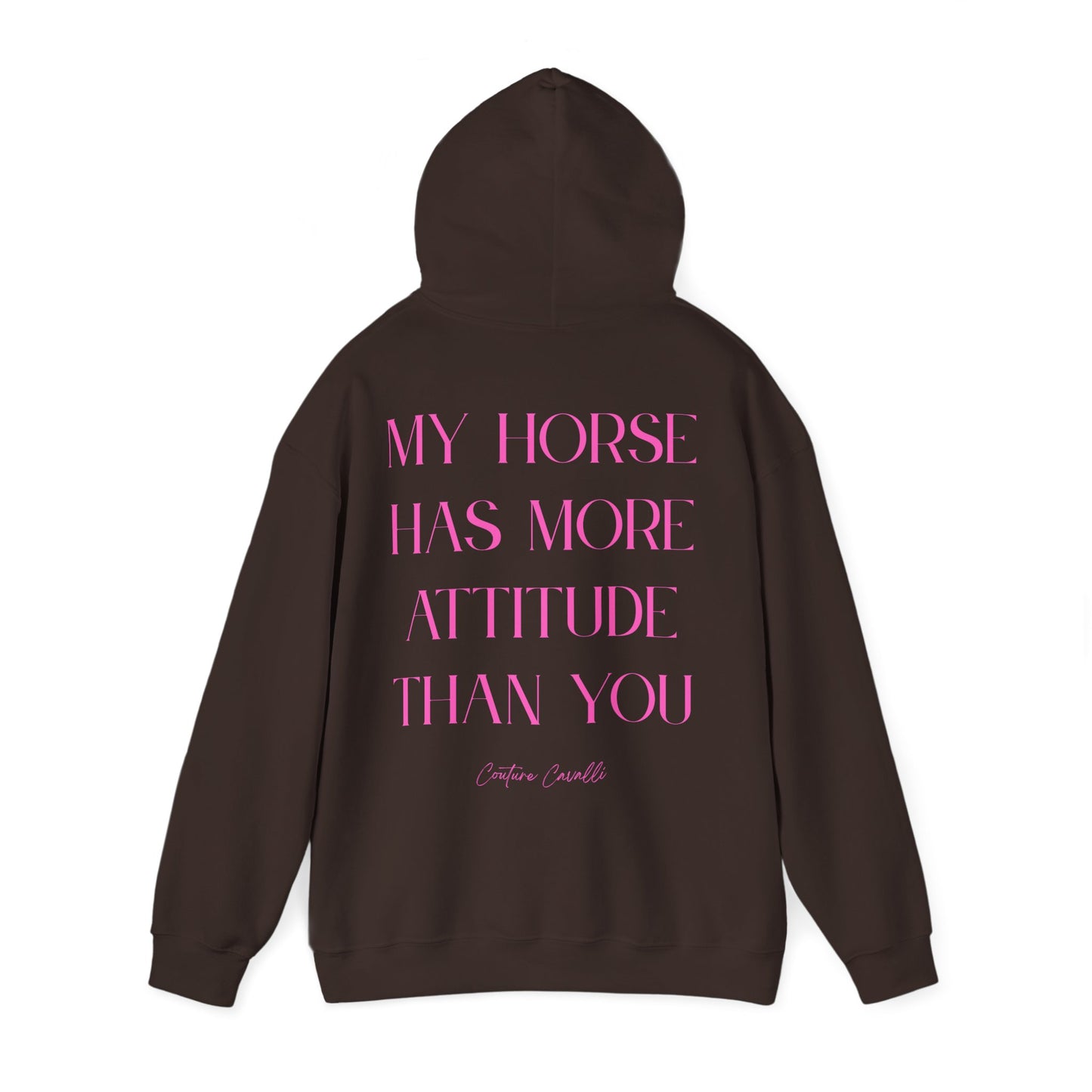 Horse Attitude Hoodie — My Horse Has More Attitude Than You