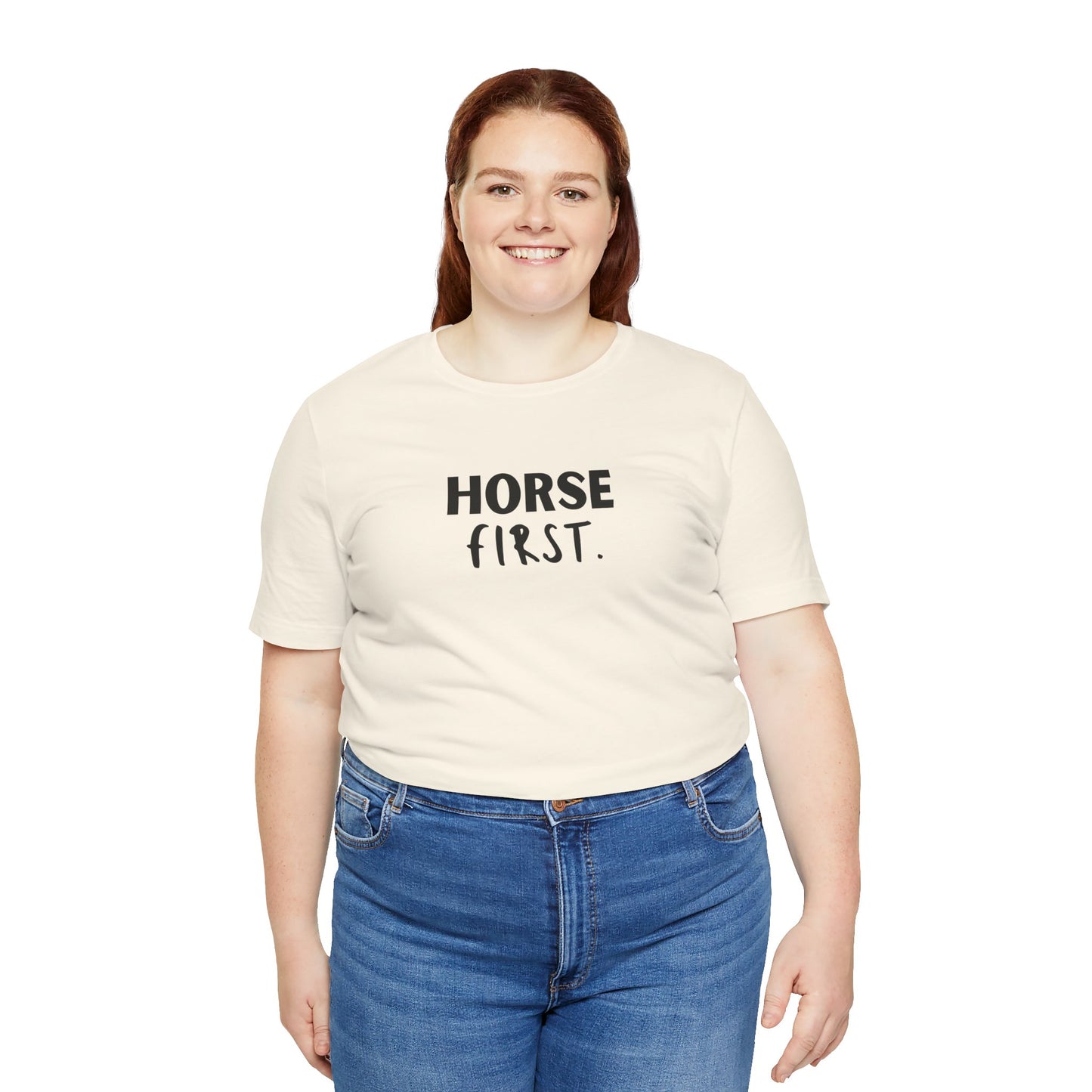 Horse First T-Shirt für Damen – Dein Herz schlägt für dein Pferd