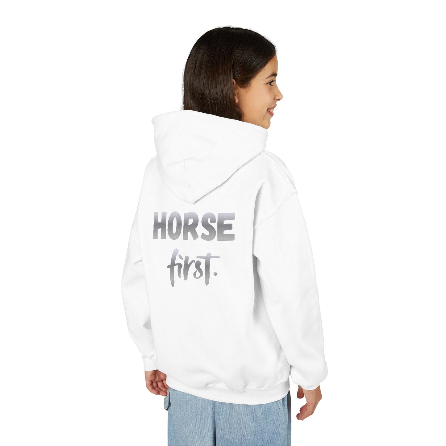Horse First Kinder-Hoodie – Für kleine Pferdefans
