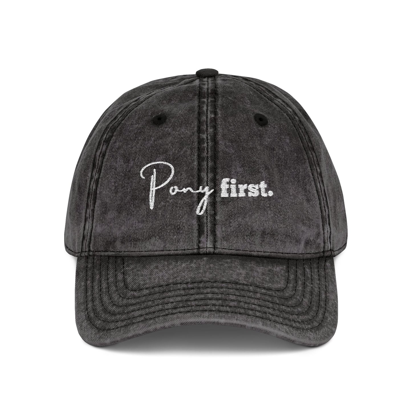 Pony first Cap