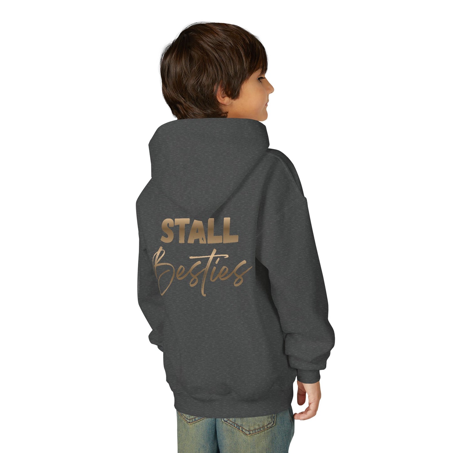Stall Besties Hoodie für Kinder – Für beste Freundinnen im Stall