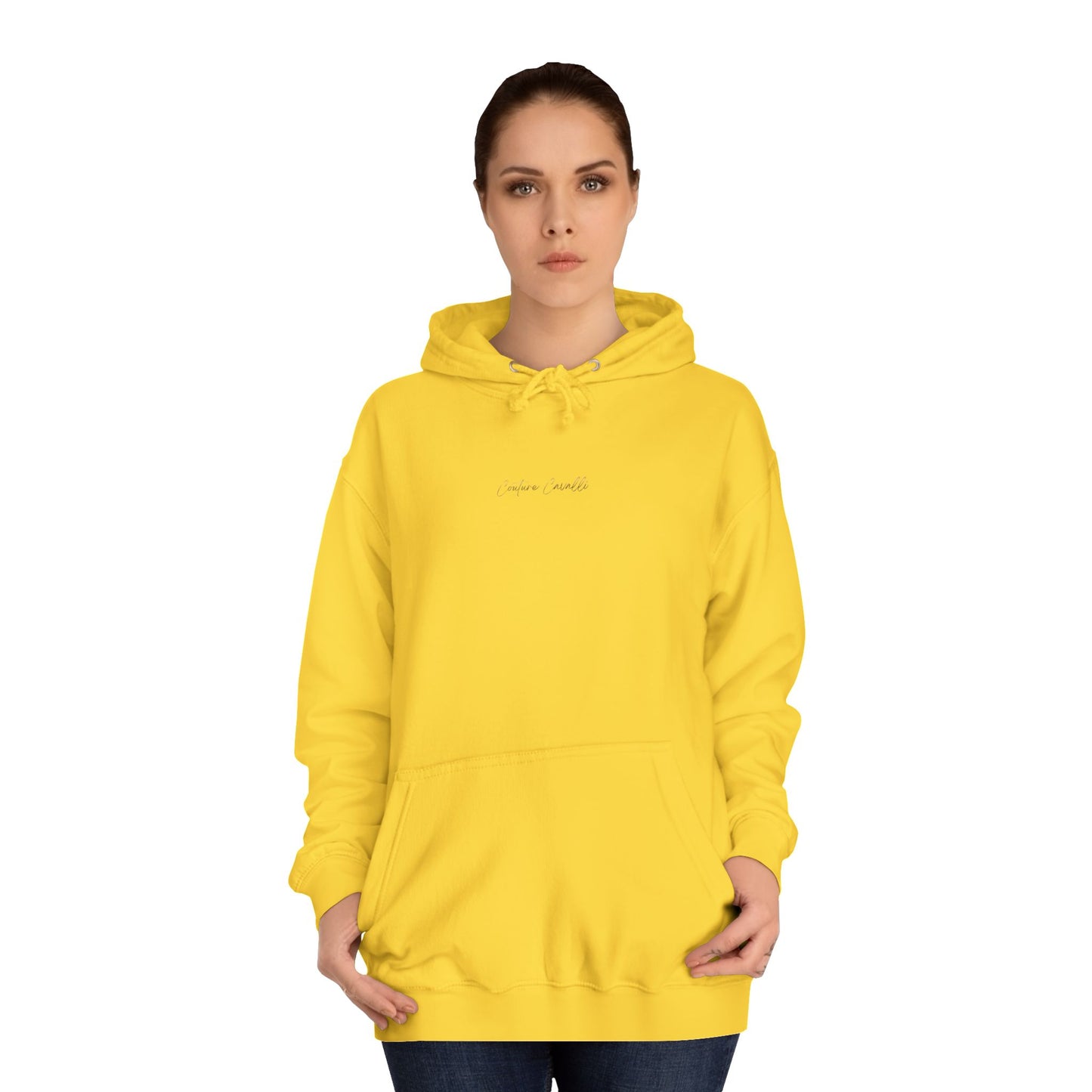Pony First Hoodie — Metallic Gold Back Print