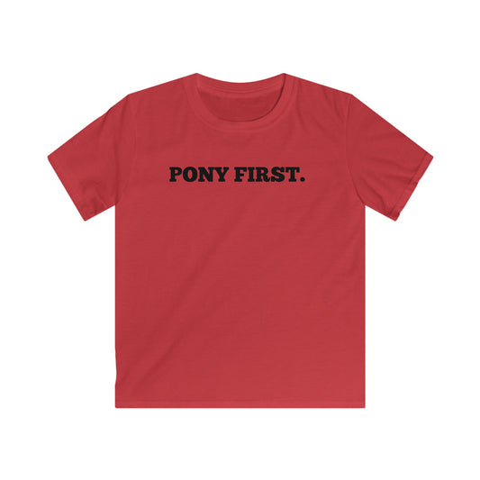 Pony first T-Shirt für Kinder - Das Must-Have für kleine Ponyfreunde