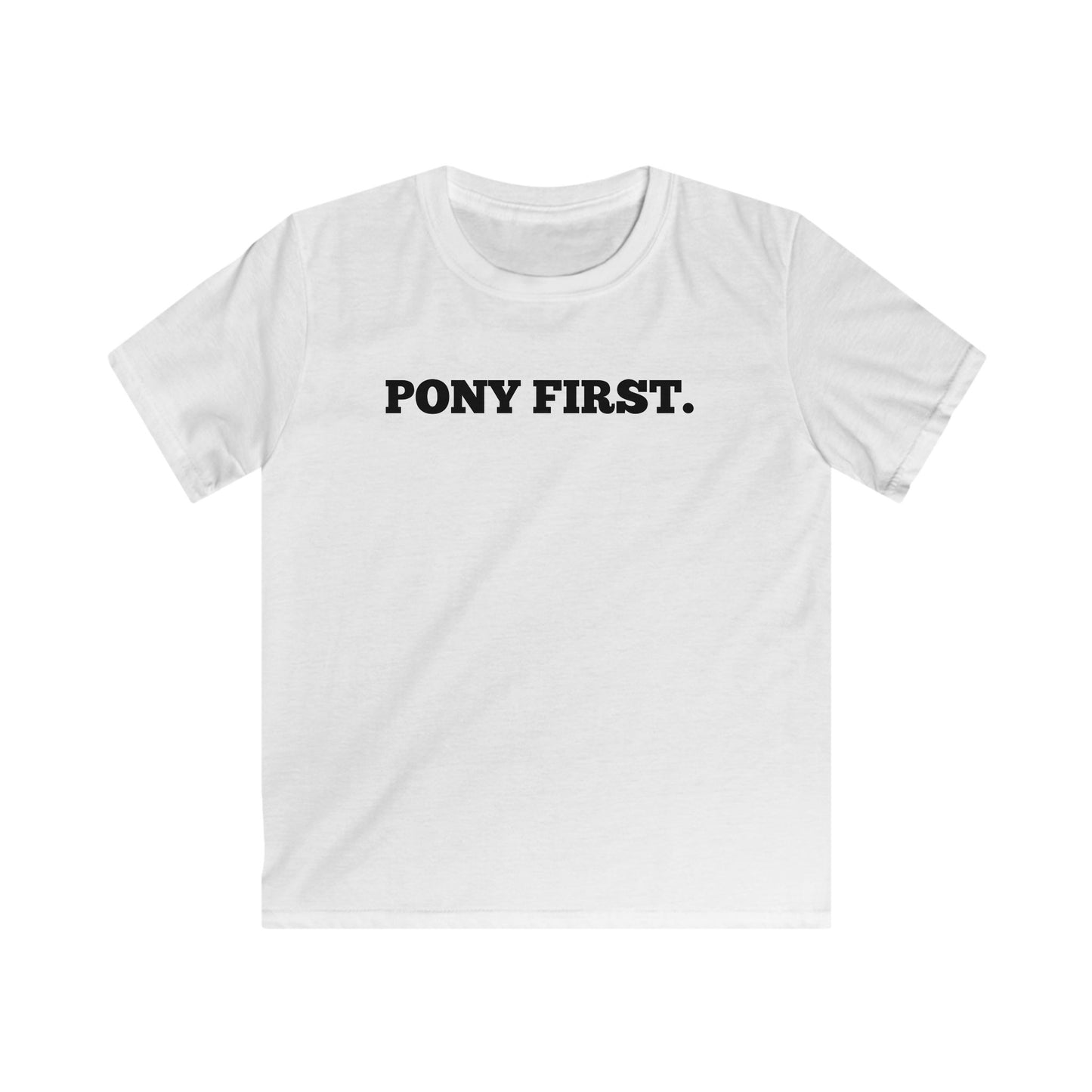 Pony first T-Shirt für Kinder - Das Must-Have für kleine Ponyfreunde