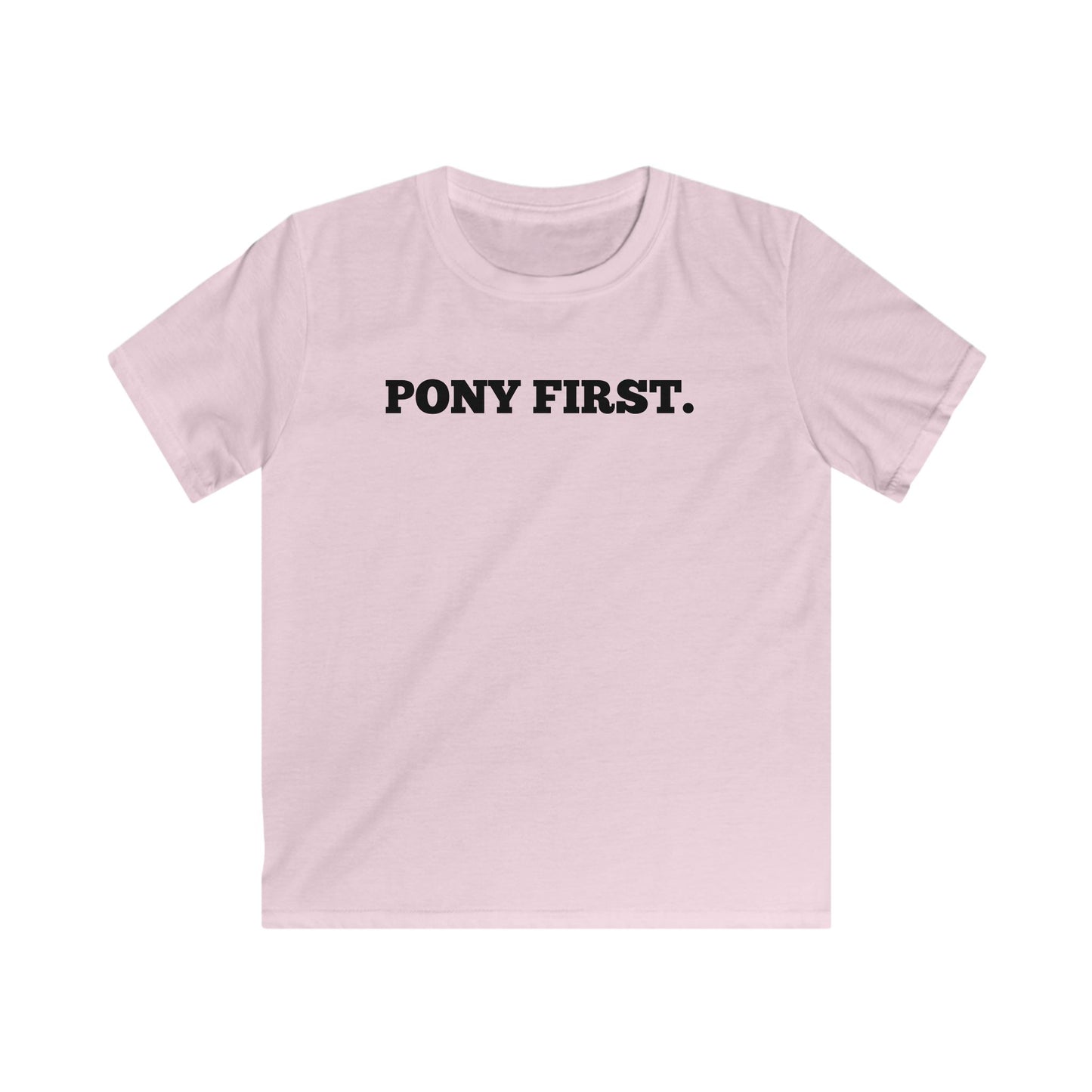 Pony first T-Shirt für Kinder - Das Must-Have für kleine Ponyfreunde