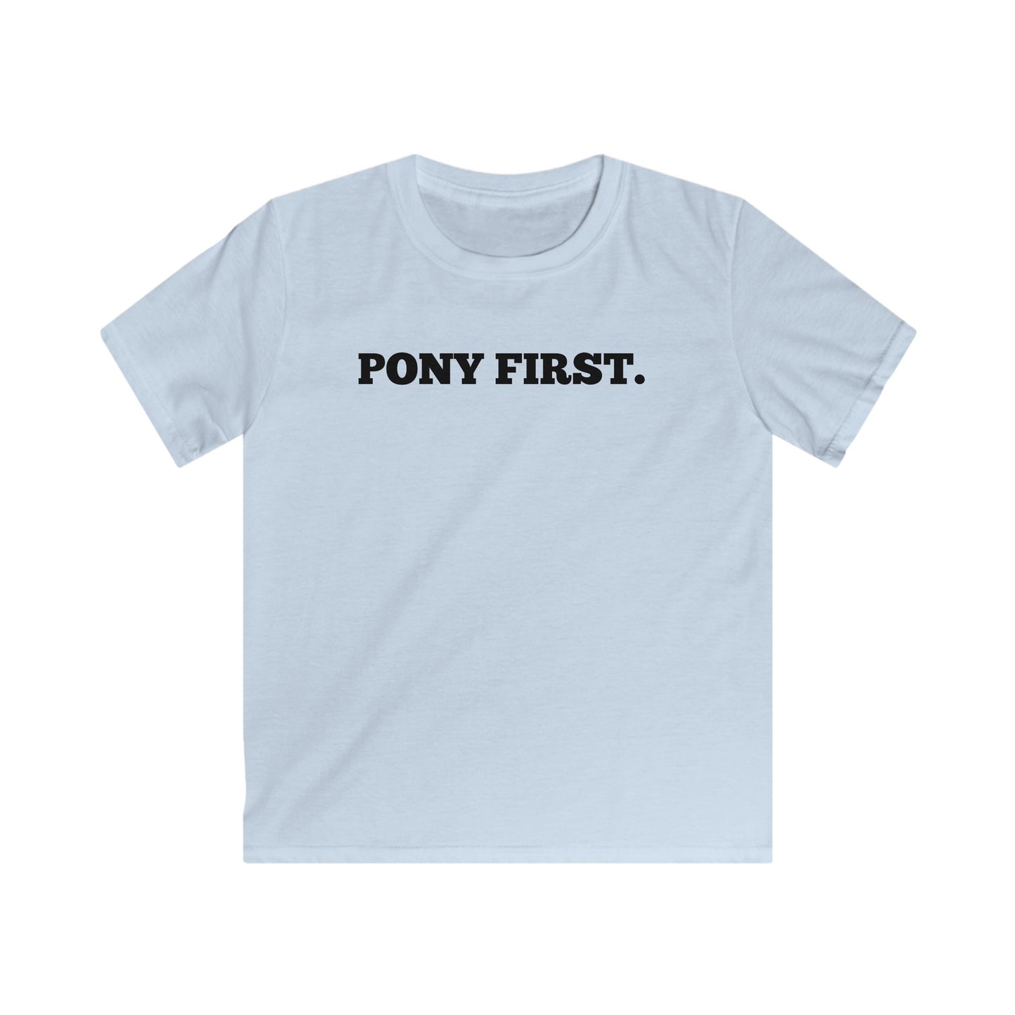 Pony first T-Shirt für Kinder - Das Must-Have für kleine Ponyfreunde