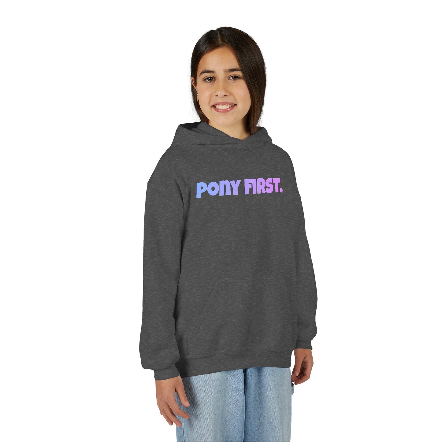 Pony First Hoodie – Dein Herz schlägt für dein Pony