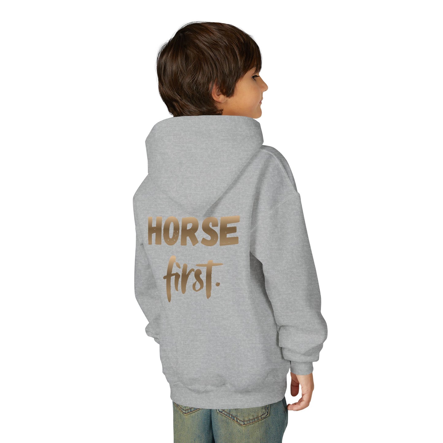Horse First Kinder-Hoodie – Für kleine Pferdefans