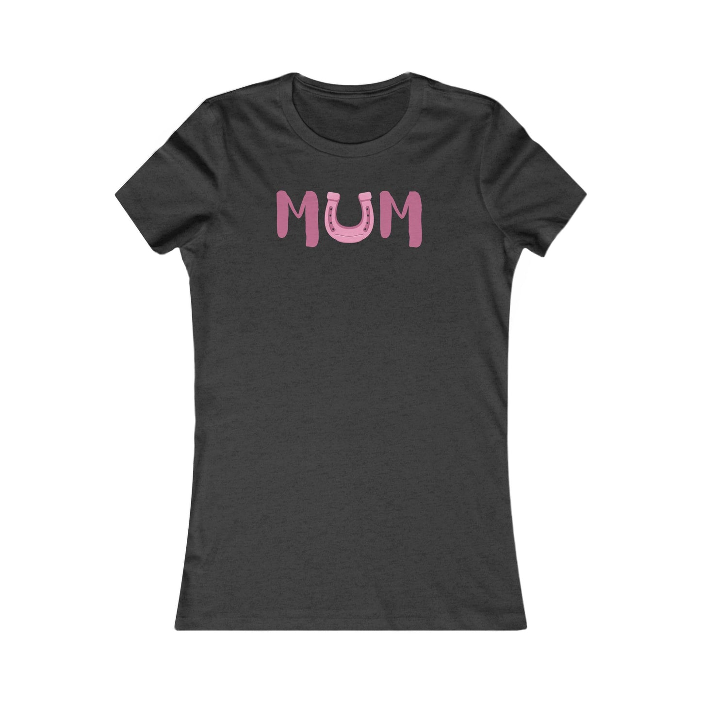 MUM script pink tee | T-Shirt