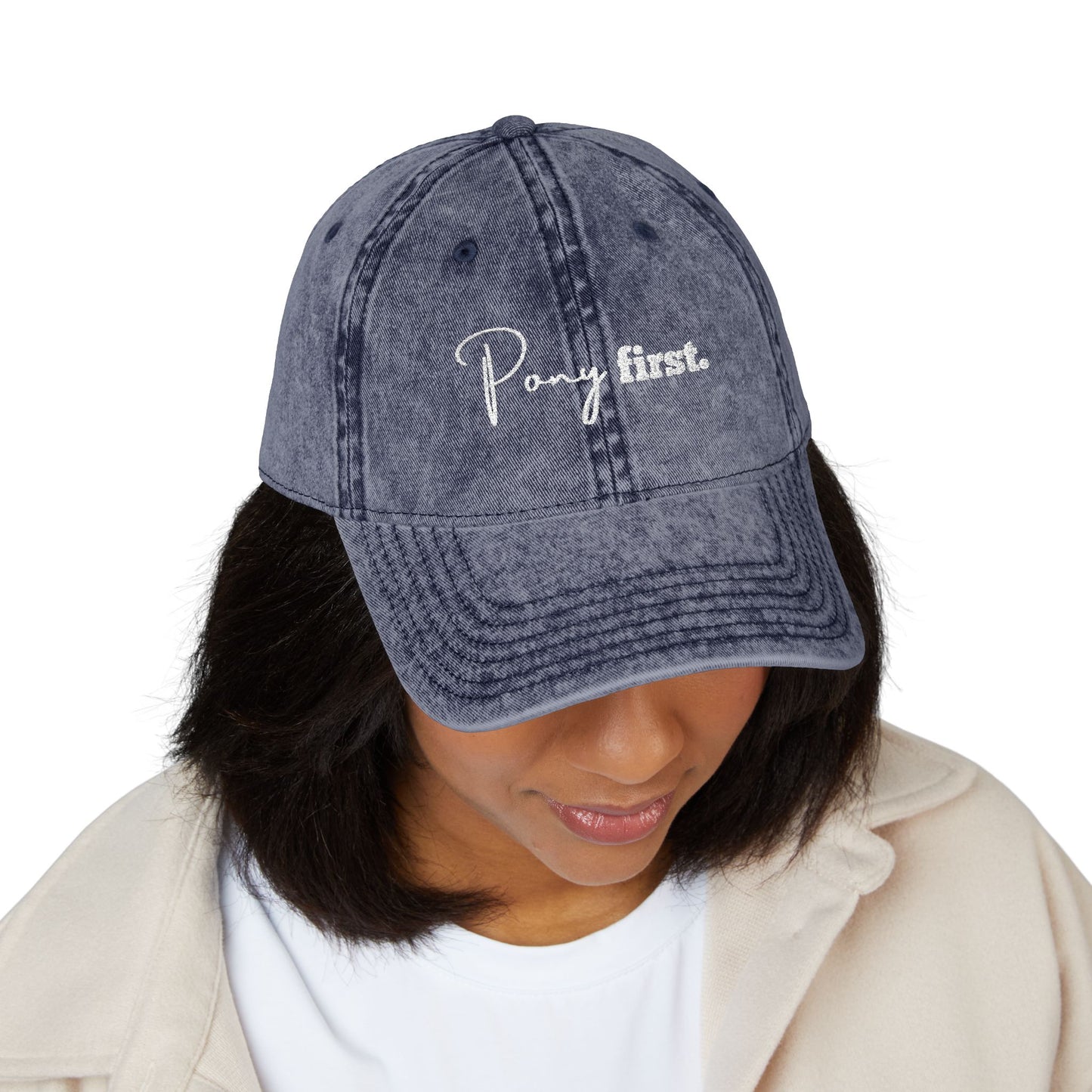 Pony first Cap