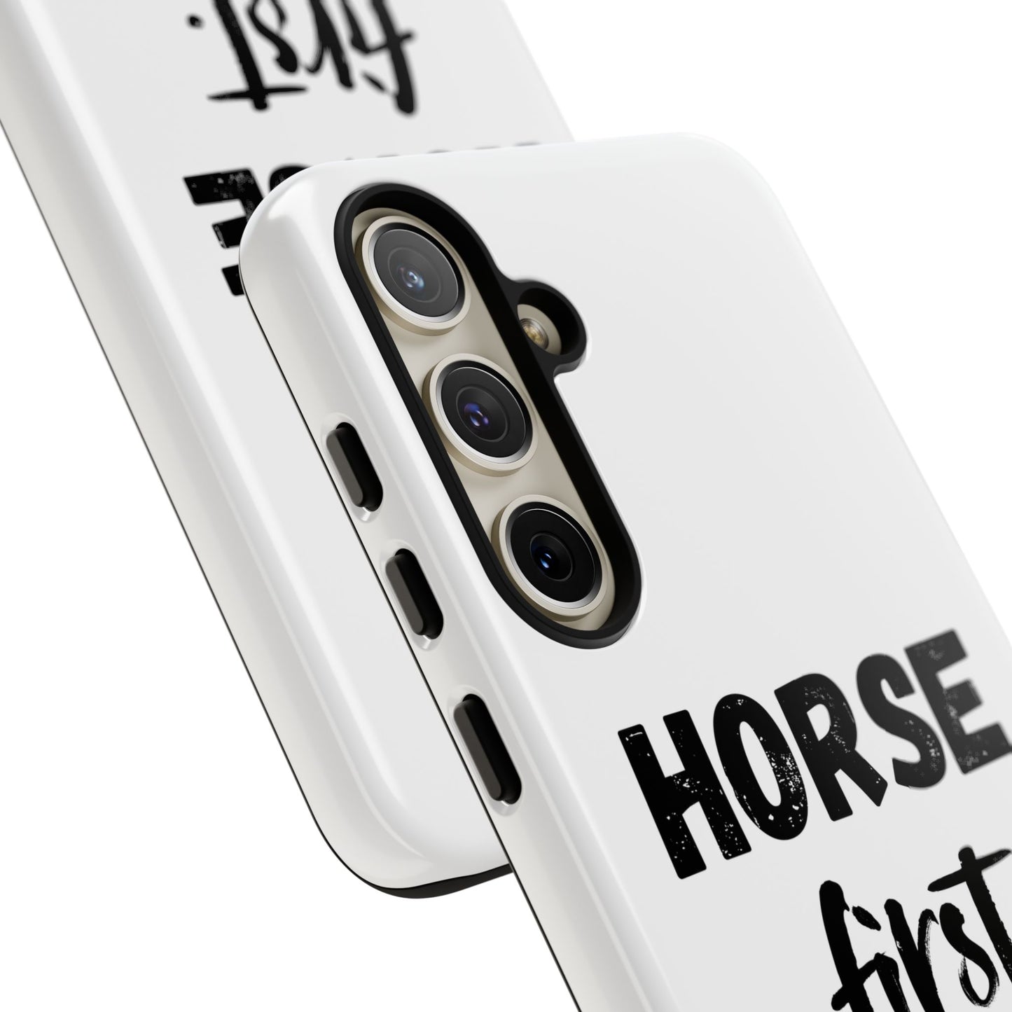 Horse First Phone Case - Equestrian iPhone Protective Cover