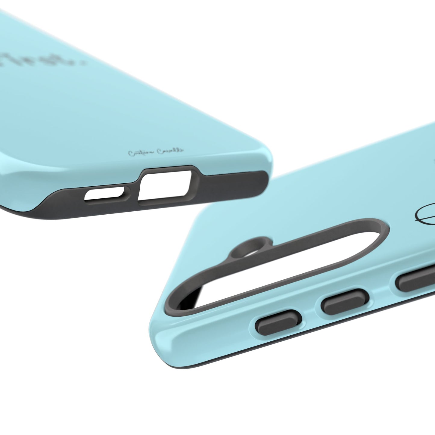 Pony First Phone Case - Protective Tough iPhone Cover with Minimalist Equestrian Script