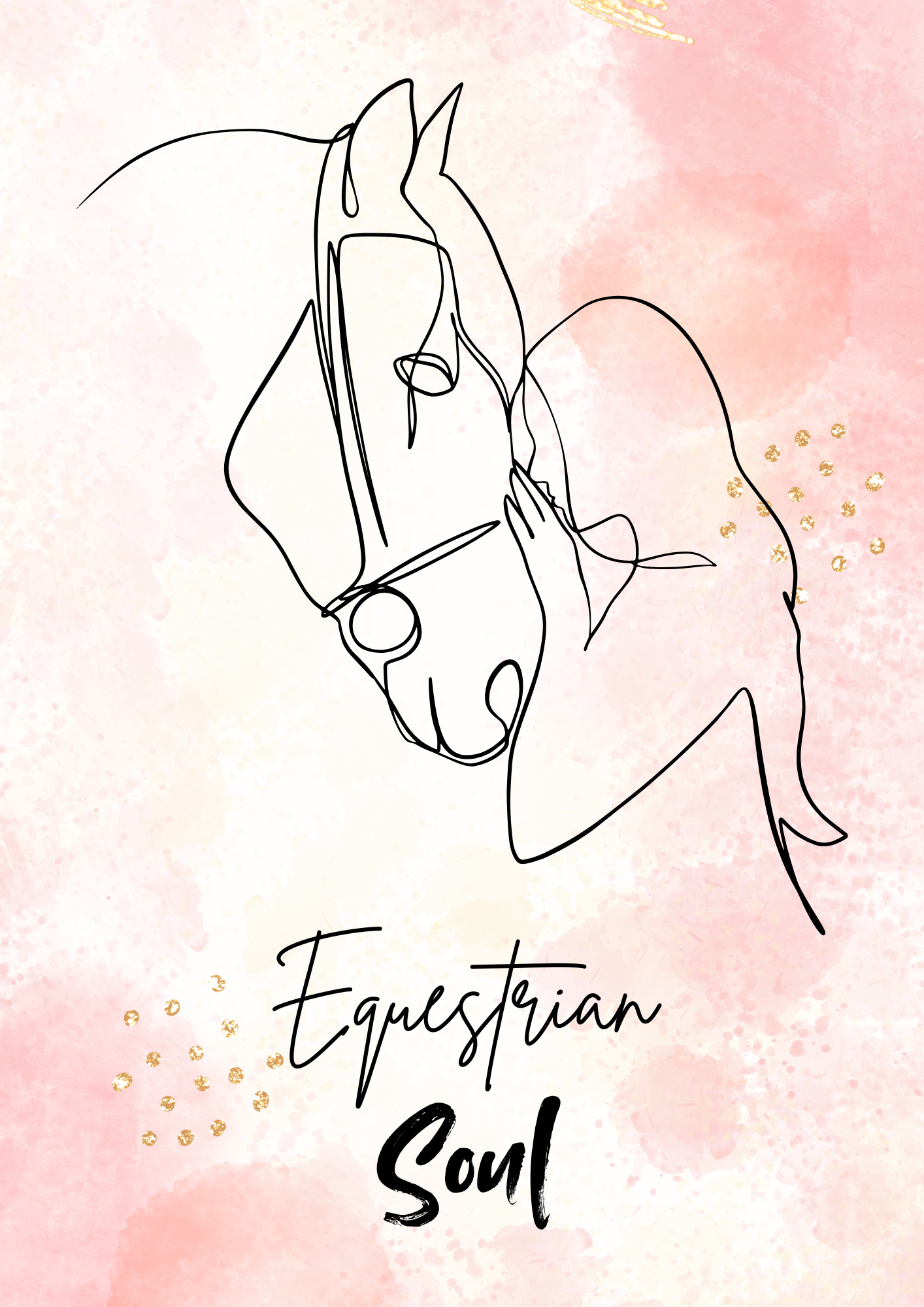 Poster Equestrian Soul