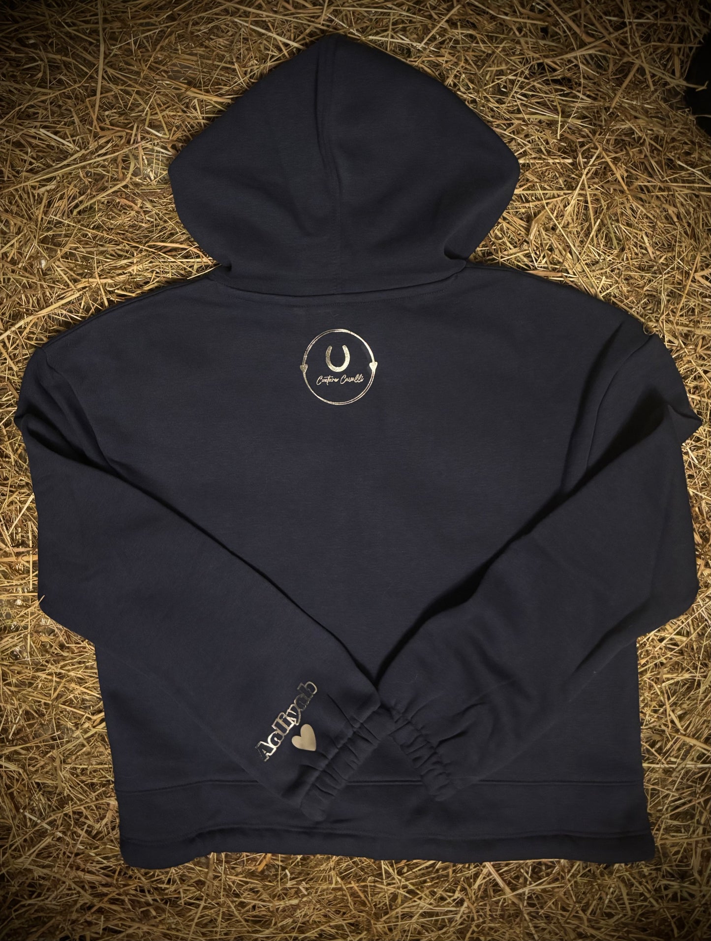 CC STALL Bestie Kids Recycled Cropped Oversize Hoddie