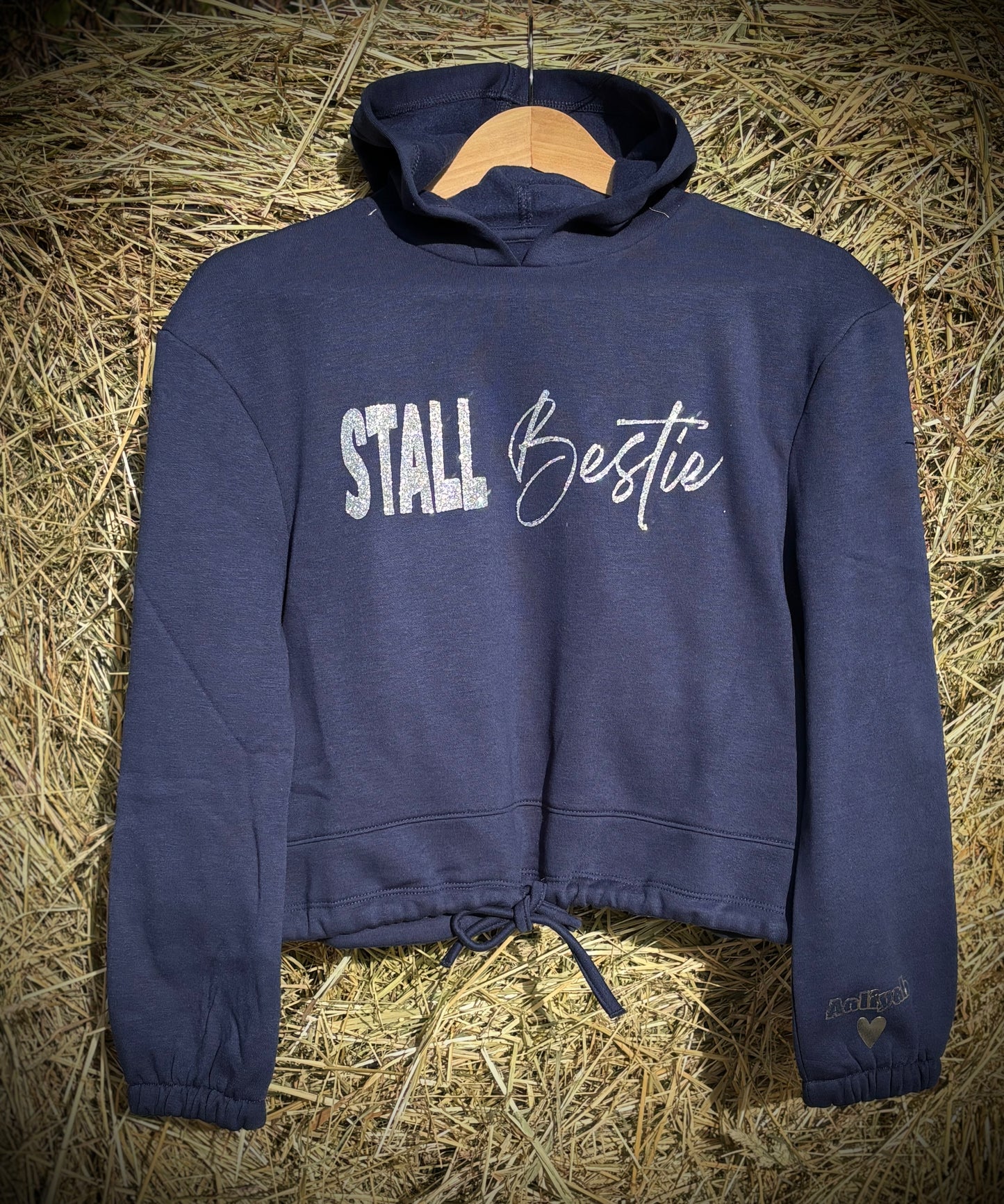 CC STALL Bestie Kids Recycled Cropped Oversize Hoddie