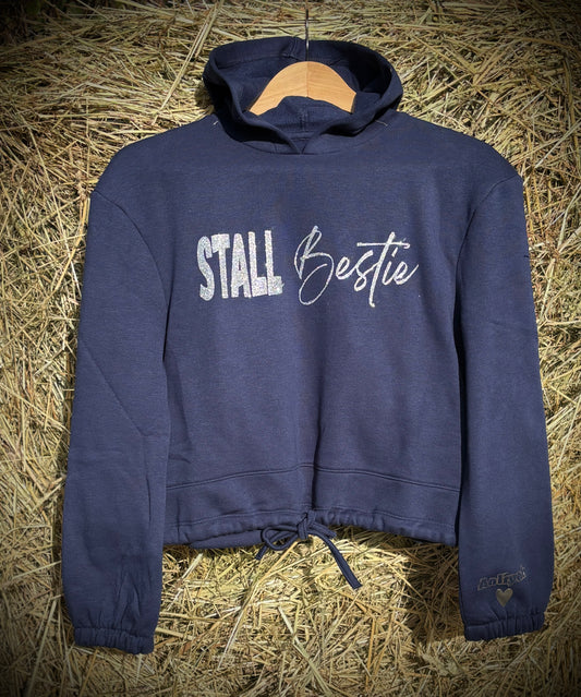 CC STALL Bestie Kids Recycled Cropped Oversize Hoddie