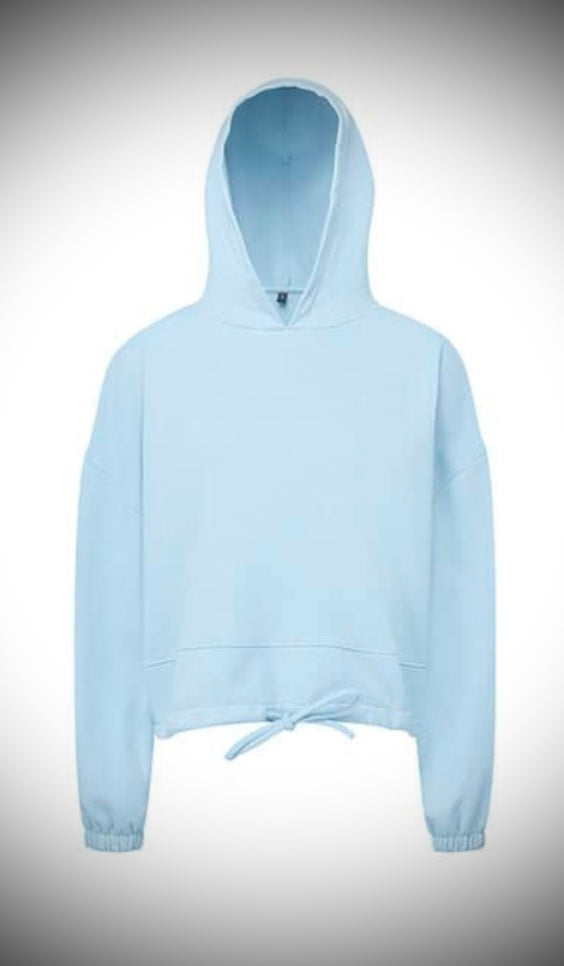 CC STALL Besties Cropped Oversize Hoddie
