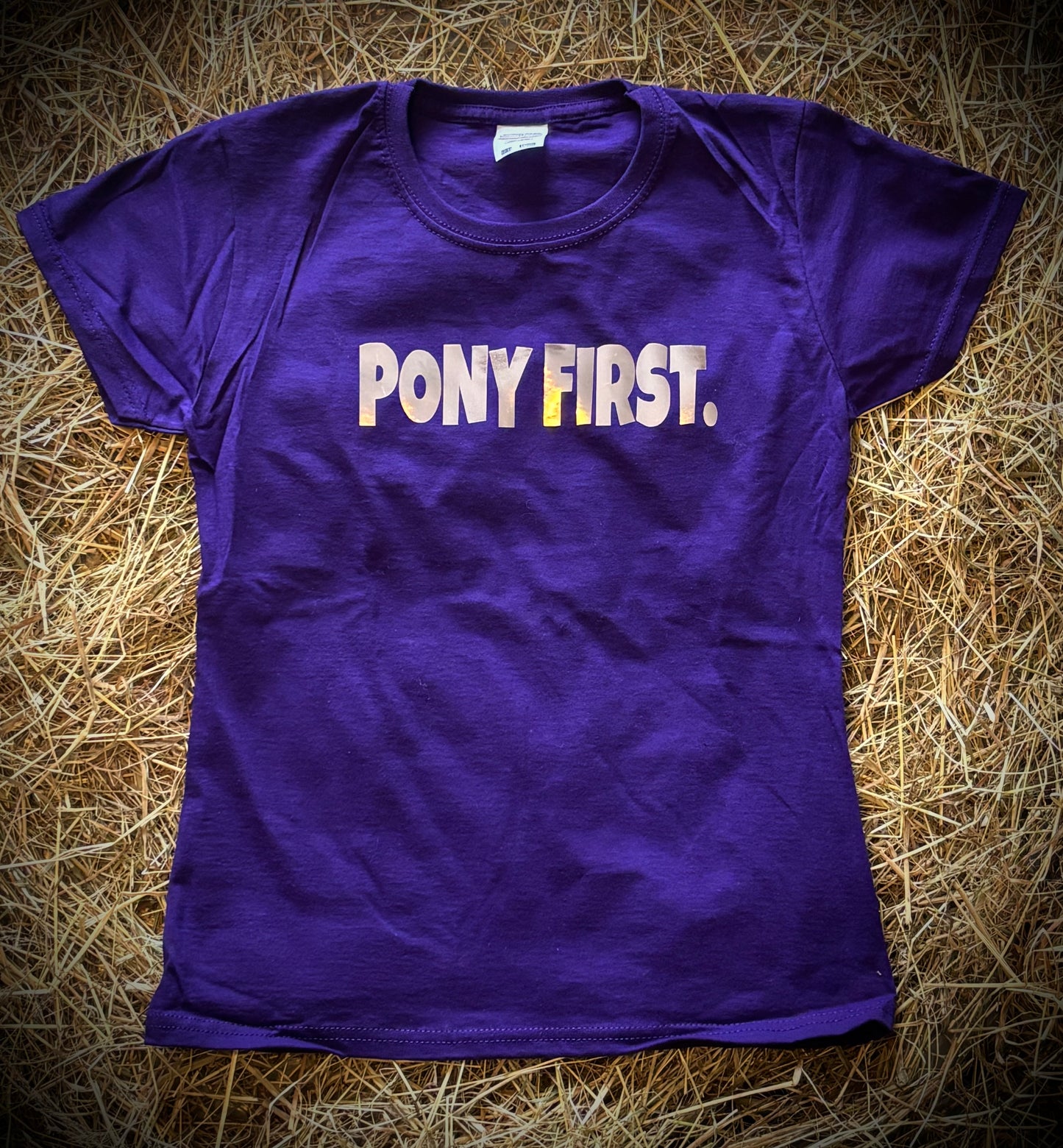 CC Pony first. Statement T-Shirt