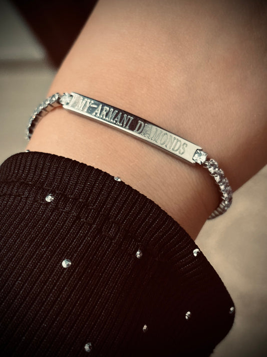 STALLGLANZ - personalisiertes Glitzer- Armband