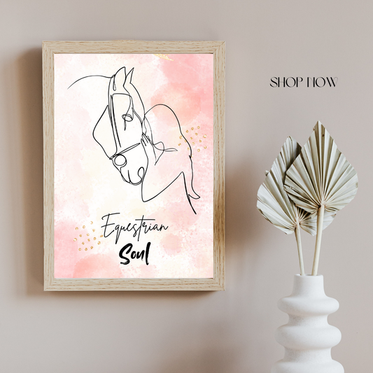 Poster Equestrian Soul