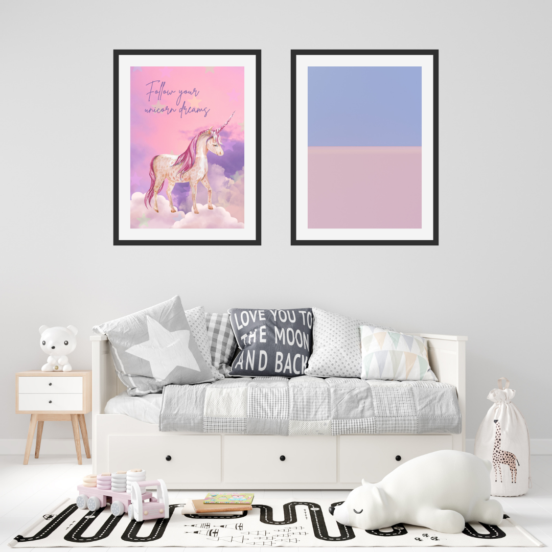 Poster Follow your unicorn dreams